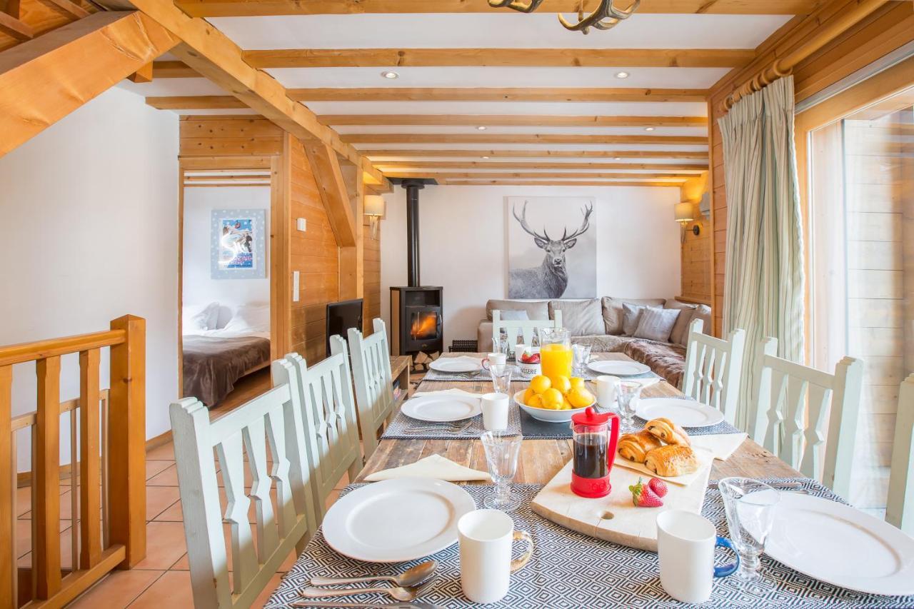 Chalet Muguet Gauche With Hot Tub Sleeps 10 Central Morzine Exterior foto