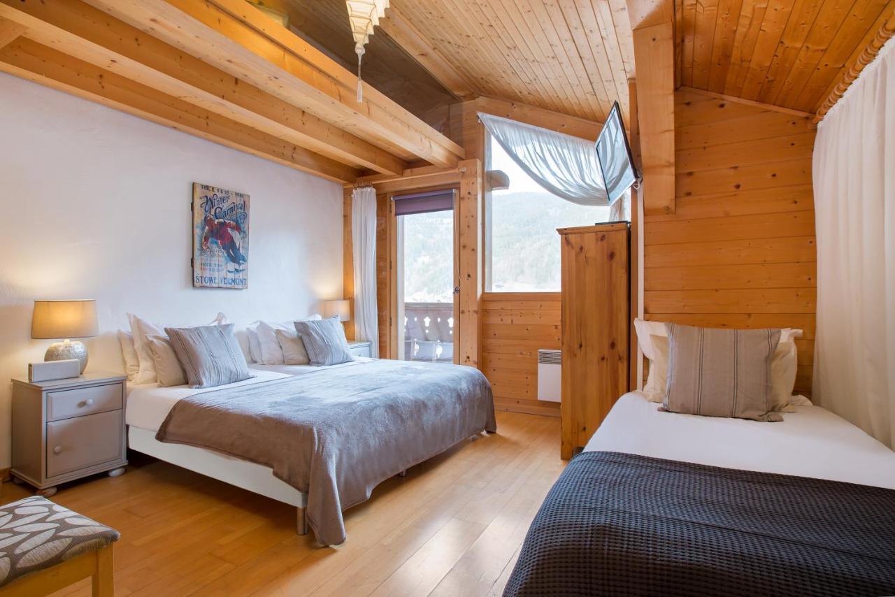 Chalet Muguet Gauche With Hot Tub Sleeps 10 Central Morzine Exterior foto